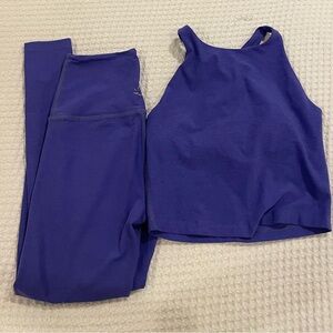 Beyond Yoga Spacedye Matching Set- Purple